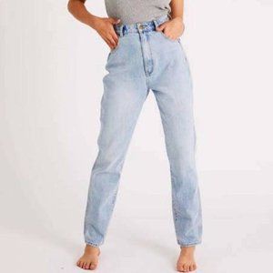Rolla's Ella super high rise relaxed jeans in old stone, size 26